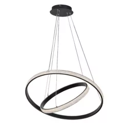   RÁBALUX 72259 GRETE Modern Led Függesztett Lámpa Fekete IP20