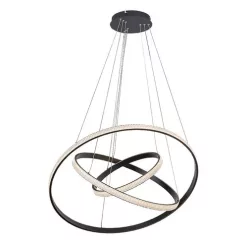   RÁBALUX 72260 GRETE Modern Led Függesztett Lámpa Fekete IP20