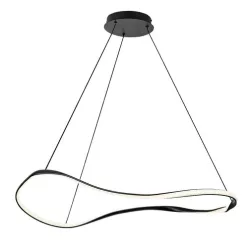   RÁBALUX 72266 MIROSSI Modern Led Függesztett Lámpa Fekete IP20