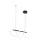 RÁBALUX 72269 MONTEMA Modern Led Függesztett Lámpa Fekete IP20