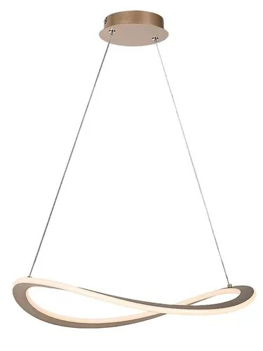 RÁBALUX 72281 KALLIRA Modern Led Függesztett Lámpa Arany IP20