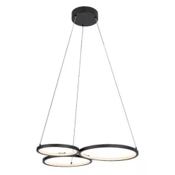   RÁBALUX 72297 FORMAND Modern Led Függesztett Lámpa Fekete IP20