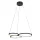 RÁBALUX 72297 FORMAND Modern Led Függesztett Lámpa Fekete IP20