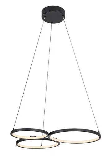 RÁBALUX 72297 FORMAND Modern Led Függesztett Lámpa Fekete IP20