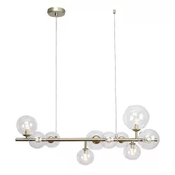   RÁBALUX 72298 ASLOV Glamour Függesztett Lámpa Arany G9 IP20