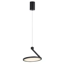   RÁBALUX 72327 OVIDIA Modern Led Függesztett Lámpa Fekete IP20