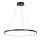 RÁBALUX 72344 BELIZA Modern Led Függesztett Lámpa Fekete IP20