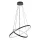 RÁBALUX 72345 BELIZA Modern Led Függesztett Lámpa Fekete IP20