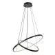 RÁBALUX 72345 BELIZA Modern Led Függesztett Lámpa Fekete IP20