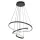 RÁBALUX 72346 BELIZA Modern Led Függesztett Lámpa Fekete IP20