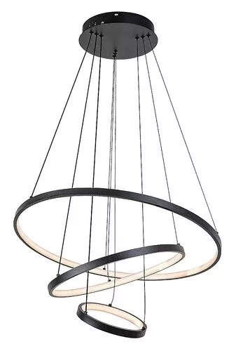 RÁBALUX 72346 BELIZA Modern Led Függesztett Lámpa Fekete IP20