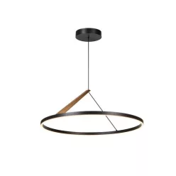   RÁBALUX 72352 RENARA Modern Led Függesztett Lámpa Fekete/ Arany IP20
