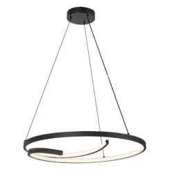   RÁBALUX 72367 NILOO Modern Led Függesztett Lámpa Fekete IP20