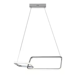   RÁBALUX 72368 MALWEN Modern Led Függesztett Lámpa Króm IP20