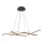 RÁBALUX 72369 SEVERINE Modern Led Függesztett Lámpa Fekete/ Arany IP20
