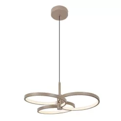   RÁBALUX 72400 ISIDORA Modern Led Függesztett Lámpa Grézs IP20