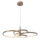 RÁBALUX 72401 ISIDORA Modern Led Függesztett Lámpa Grézs IP20