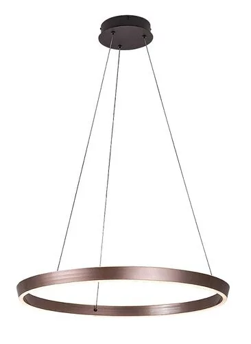 RÁBALUX 72402 NEVIRA Modern Led Függesztett Lámpa Csiszolt Kávébarna IP20
