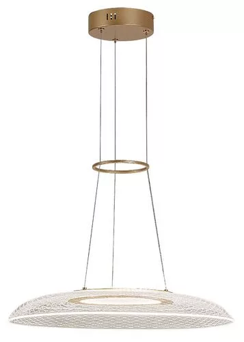 RÁBALUX 72411 ZOFRAEL Modern Led Függesztett Lámpa Arany IP20