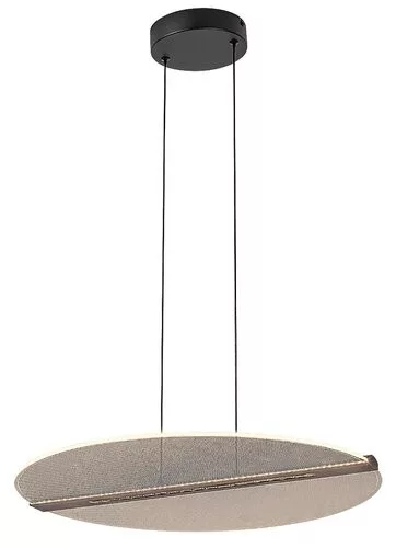 RÁBALUX 72483 NORAEL Modern Led Függesztett Lámpa Matt Fekete IP20