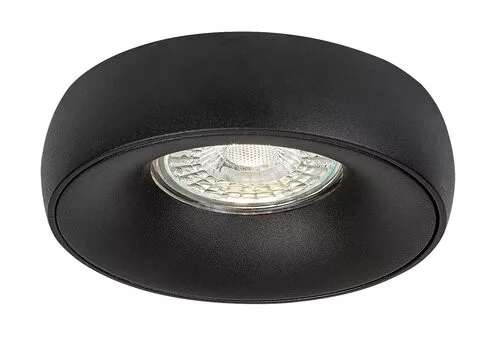RÁBALUX 73042 LUIZA Kerek Mennyezeti Lámpa Fekete GU10 IP20