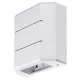 RÁBALUX 7320 LIPPA Modern Kültéri Fali Lámpa Fehér IP44