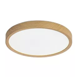   RÁBALUX 75082 MAUREC Modern Kültéri Mennyezeti Lámpa Fa Utánzat IP44