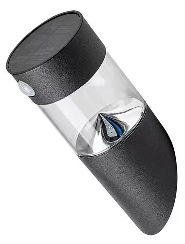 RÁBALUX 77015 KAPUAS Modern Kültéri Fali Lámpa Fekete IP44