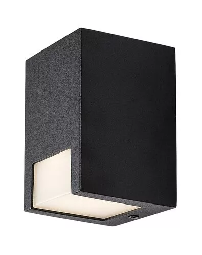 RÁBALUX 77054 CERNON Modern Kültéri Fali Lámpa Fekete GU10 IP44