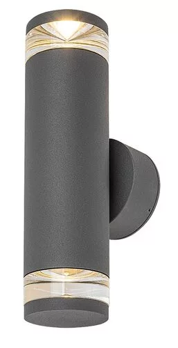 RÁBALUX 77072 TORNIO Modern Kültéri Fali Lámpa Antracit GU10 IP44