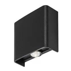   RÁBALUX 77191 PORTEL Modern Kültéri Fali Lámpa Fekete IP44