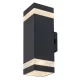 RÁBALUX 77211 URFA LINE Modern Kültéri Fali Lámpa Barna IP44
