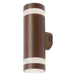  RÁBALUX 77212 URFA LINE Modern Kültéri Fali Lámpa Barna IP44