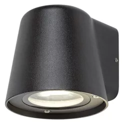   RÁBALUX 7959 MANDAL Modern Kültéri Fali Lámpa Matt Fekete GU10 IP44