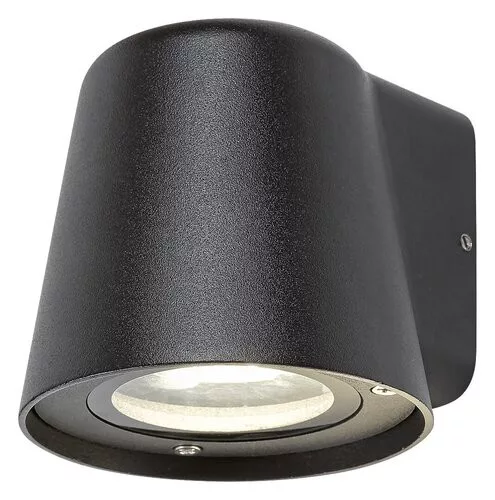 RÁBALUX 7959 MANDAL Modern Kültéri Fali Lámpa Matt Fekete GU10 IP44
