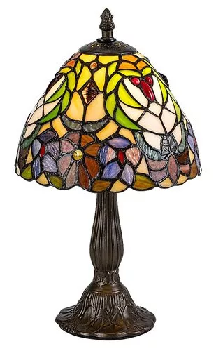 Rábalux 8089 MIRELLA Tiffany asztali lámpa színes 1xE14 40W IP20