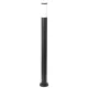 RÁBALUX 8148 BLACK TORCH Modern Kültéri Állólámpa Matt Fekete E27 IP44