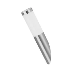   RÁBALUX 8261 INOX TORCH Modern Kültéri Fali Lámpa Szatin Króm E27 IP44