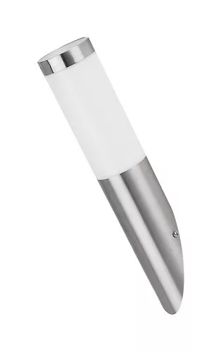 RÁBALUX 8261 INOX TORCH Modern Kültéri Fali Lámpa Szatin Króm E27 IP44