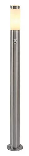 RÁBALUX 8268 INOX TORCH Modern Kültéri Állólámpa Szatin Króm E27 IP44