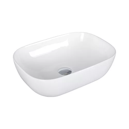 Eros SMILE 3 - PULTRA ültethető - Top Counter - porcelán mosdó - 46,5 x 32,5 x 13 cm