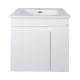 TMP VISION 60 fali függesztett fürdőszobai bútor - SKY E-8099-60 porcelán mosdóval - 61 x 46 x 56 cm