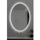 Viva AURA PINO 60 fürdőszoba tükör - érintésmentes - AMBIENT LED - ELIPSZIS -ÁLLÓ - 60x80 cm