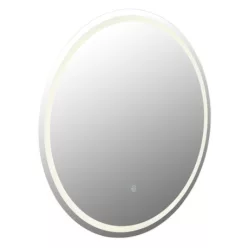   Globo 84034 Tükör, szatírozott üveg, műanyag, érintéses be/ki kapcsolás, dimmelhető, fokozatmentes érintéses dimmer, memória funkció, ø: 750mm, Mélység: 24mm, tartozék: LED 16W 230V, 230-1315lm forrás, 120-970lm kimenet, 4000K
