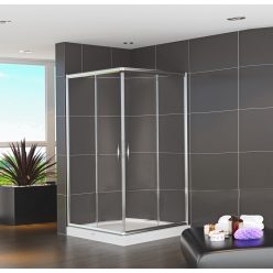   Vela Banyo TMP zuhanykabin - 90 SZÖGLETES - 5 mm víztiszta vízlepergető üveggel - 90 x 90 x 190 cm