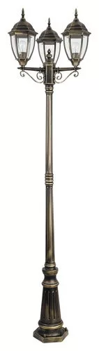 RÁBALUX 8460 TORONO Kandeláber antik arany E27 IP44