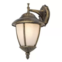   RÁBALUX 8476 MADRID Klasszikus Kültéri Fali Lámpa Antik Arany E27 IP44