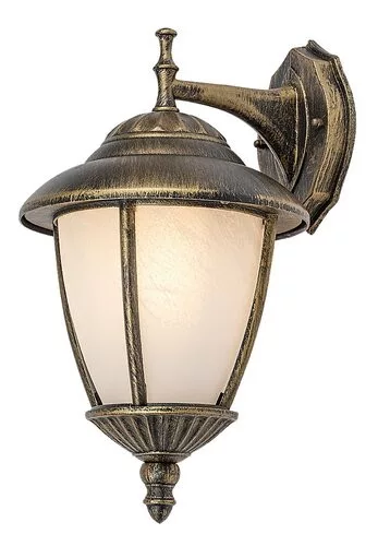 RÁBALUX 8476 MADRID Klasszikus Kültéri Fali Lámpa Antik Arany E27 IP44