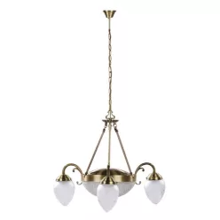 RÁBALUX 8633 ANNABELLA Klasszikus Csillár Bronz E27 IP20