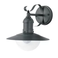   RÁBALUX 8682 OSLO Klasszikus Kültéri Fali Lámpa Zöld E27 IP44